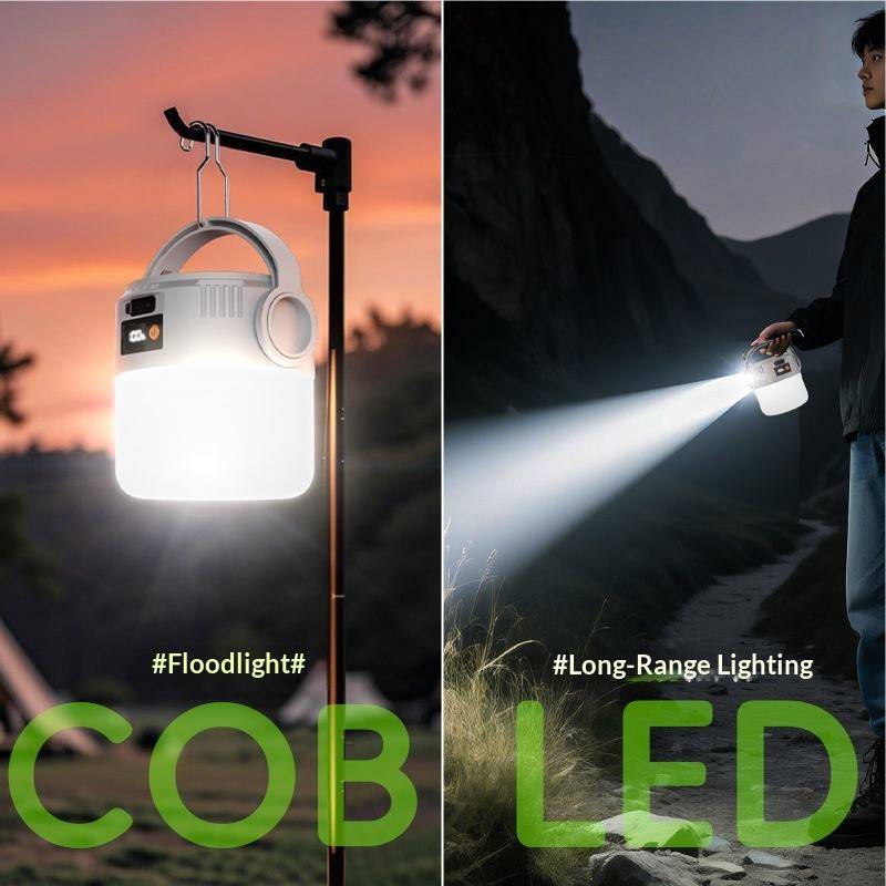 Solar Rechargeable LED Camping Light