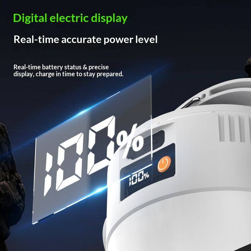 Solar Rechargeable LED Camping Light